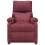 Sillón reclinable de tela rojo tinto | Foro24.es | Tu tienda online para hogar, jardín y más Foro24.es