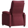 Sillón reclinable de tela rojo tinto | Foro24.es | Tu tienda online para hogar, jardín y más Foro24.es