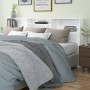 Mueble cabecero blanco brillante 220x19x103,5 cm de vidaXL, Cabeceros y pies de cama - Ref: Foro24-811904, Precio: 86,20 €, D...