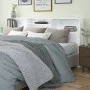Mueble cabecero blanco brillante 220x19x103,5 cm de vidaXL, Cabeceros y pies de cama - Ref: Foro24-811904, Precio: 70,14 €, D...