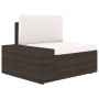 Juego de muebles de jardín 10 piezas ratán sintético marrón | Foro24.es | Tu tienda online para hogar, jardín y más Foro24.es
