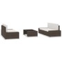 Juego de muebles de jardín 5 piezas ratán sintético marrón | Foro24.es | Tu tienda online para hogar, jardín y más Foro24.es