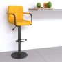 Taburete de cocina de terciopelo amarillo mostaza | Foro24.es | Tu tienda online para hogar, jardín y más Foro24.es