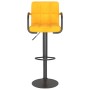Taburete de cocina de terciopelo amarillo mostaza | Foro24.es | Tu tienda online para hogar, jardín y más Foro24.es