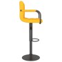 Taburete de cocina de terciopelo amarillo mostaza | Foro24.es | Tu tienda online para hogar, jardín y más Foro24.es
