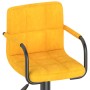 Taburete de cocina de terciopelo amarillo mostaza | Foro24.es | Tu tienda online para hogar, jardín y más Foro24.es