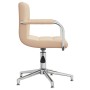 Silla de oficina giratoria de tela color crema | Foro24.es | Tu tienda online para hogar, jardín y más Foro24.es