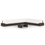 Set muebles de jardín 9 pzas y cojines ratán sintético marrón | Foro24.es | Tu tienda online para hogar, jardín y más Foro24.es