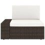 Set muebles de jardín 9 pzas y cojines ratán sintético marrón | Foro24.es | Tu tienda online para hogar, jardín y más Foro24.es