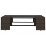 Set muebles de jardín 9 pzas y cojines ratán sintético marrón | Foro24.es | Tu tienda online para hogar, jardín y más Foro24.es