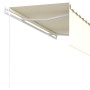 Toldo retráctil automático con persiana crema 3,5x2,5m by , Awnings - Ref: Foro24-3069287, Price: 336,43 €, Discount: %