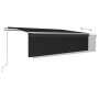 Toldo automático persiana, LED y sensor viento antracita 5x3 m by , Awnings - Ref: Foro24-3069354, Price: 750,10 €, Discount: %