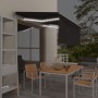 Toldo automático persiana LED sensor viento antracita 3x2,5m by , Awnings - Ref: Foro24-3069394, Price: 477,60 €, Discount: %