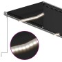 Toldo automático persiana LED sensor viento antracita 3x2,5m by , Awnings - Ref: Foro24-3069394, Price: 477,60 €, Discount: %