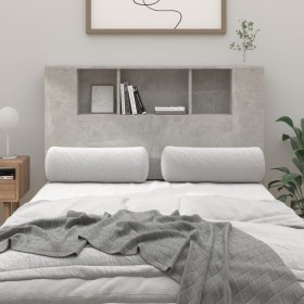 Concrete gray headboard furniture 120x18.5x102.5 cm by vidaXL, Headboards and footboards - Ref: Foro24-811920, Price: 54,98 €...