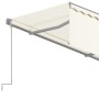 Toldo automático retráctil con persiana color crema 4x3 m de , Toldos - Ref: Foro24-3069427, Precio: 354,86 €, Descuento: %