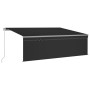 Toldo retráctil manual con persiana antracita 4x3 m von , Markisen - Ref: Foro24-3069419, Preis: 293,95 €, Rabatt: %