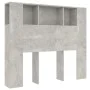 Concrete gray headboard furniture 120x18.5x102.5 cm by vidaXL, Headboards and footboards - Ref: Foro24-811920, Price: 54,23 €...
