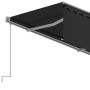 Toldo retráctil manual con persiana antracita 4x3 m von , Markisen - Ref: Foro24-3069419, Preis: 293,95 €, Rabatt: %