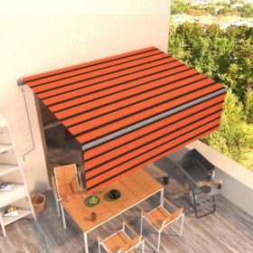 Toldo retráctil automático con persiana