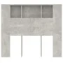 Concrete gray headboard furniture 120x18.5x102.5 cm by vidaXL, Headboards and footboards - Ref: Foro24-811920, Price: 54,23 €...