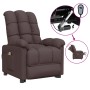 Sillón de masaje eléctrico tela marrón oscuro by , Electric massage chairs - Ref: Foro24-3073763, Price: 249,27 €, Discount: %
