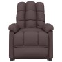Sillón de masaje eléctrico tela marrón oscuro by , Electric massage chairs - Ref: Foro24-3073763, Price: 249,27 €, Discount: %