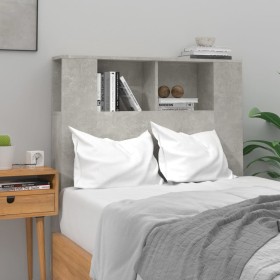 Betongraues Kopfteilmöbel 100x18,5x104,5 cm von vidaXL, Kopf- und Fußteile - Ref: Foro24-811911, Preis: 49,77 €, Rabatt: %