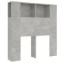 Betongraues Kopfteilmöbel 100x18,5x104,5 cm von vidaXL, Kopf- und Fußteile - Ref: Foro24-811911, Preis: 50,47 €, Rabatt: %