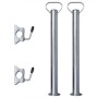 2 tubos de soporte con 2 abrazaderas para rueda jockey de 48 mm | Foro24.es | Tu tienda online para hogar, jardín y más Foro24.es