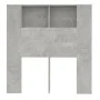 Betongraues Kopfteilmöbel 100x18,5x104,5 cm von vidaXL, Kopf- und Fußteile - Ref: Foro24-811911, Preis: 50,47 €, Rabatt: %