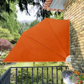 Toldo lateral plegable de balcón color terracota 160x240 cm by , Umbrellas - Ref: Foro24-41580, Price: 41,21 €, Discount: %