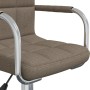 Silla de comedor giratoria de tela gris taupe | Foro24.es | Tu tienda online para hogar, jardín y más Foro24.es