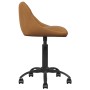 Silla de oficina de terciopelo marrón by , Office chairs - Ref: Foro24-3088844, Price: 80,69 €, Discount: %