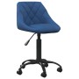Silla de oficina de terciopelo azul von , Bürostühle - Ref: Foro24-3088850, Preis: 89,54 €, Rabatt: %