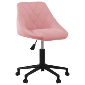 Comprar Silla de comedor giratoria de terciopelo
