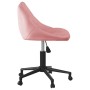 Silla de comedor giratoria de terciopelo rosa | Foro24.es | Tu tienda online para hogar, jardín y más Foro24.es