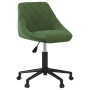Silla de comedor giratoria de terciopelo verde oscuro | Foro24.es | Tu tienda online para hogar, jardín y más Foro24.es