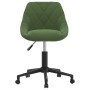 Silla de comedor giratoria de terciopelo verde oscuro | Foro24.es | Tu tienda online para hogar, jardín y más Foro24.es