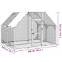 Gallinero madera maciza de pino impregnada 268x200x190 cm by , Cages and habitats for small animals - Ref: Foro24-3102988, Pr...