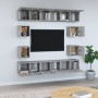 Set de muebles para TV 10 pzas madera contrachapada gris Sonoma von , TV-Möbel - Ref: Foro24-3120216, Preis: 268,32 €, Rabatt: %