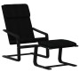 Sillón de relax con taburete tela negro von , Sessel - Ref: Foro24-3154419, Preis: 148,24 €, Rabatt: %