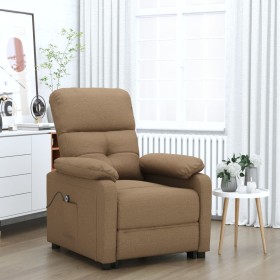 Sillón reclinable eléctrico de tela marrón von , Sessel - Ref: Foro24-3073806, Preis: 225,71 €, Rabatt: %