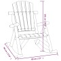 Juego de muebles de jardín 3 piezas madera maciza de abeto | Foro24.es | Tu tienda online para hogar, jardín y más Foro24.es
