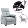 Sillón de masaje eléctrico tela gris claro | Foro24.es | Tu tienda online para hogar, jardín y más Foro24.es