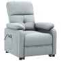 Sillón de masaje eléctrico tela gris claro | Foro24.es | Tu tienda online para hogar, jardín y más Foro24.es