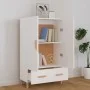 Aparador de madera contrachapada blanco 70x31x115 cm de vidaXL, Aparadores - Ref: Foro24-812528, Precio: 90,31 €, Descuento: %