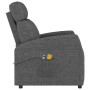 Sillón de masaje eléctrico tela gris oscuro von , Elektrische Massagesessel - Ref: Foro24-3073647, Preis: 202,99 €, Rabatt: %
