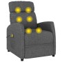 Sillón de masaje eléctrico tela gris oscuro von , Elektrische Massagesessel - Ref: Foro24-3073647, Preis: 202,99 €, Rabatt: %