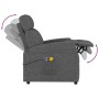 Sillón de masaje eléctrico tela gris oscuro von , Elektrische Massagesessel - Ref: Foro24-3073647, Preis: 202,99 €, Rabatt: %